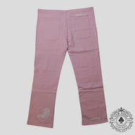 Chrome Hearts Art Basel Vine Heart Sweatpants in Light Pink