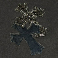 Chrome Hearts Cross Patch Sweatpants in Black