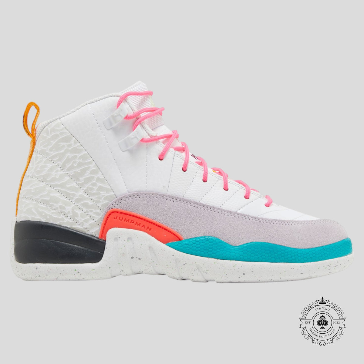 Air Jordan 12 Retro White Vapor Green (GS)