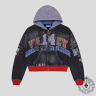 Vale Big 14 Zip Up in Multicolor