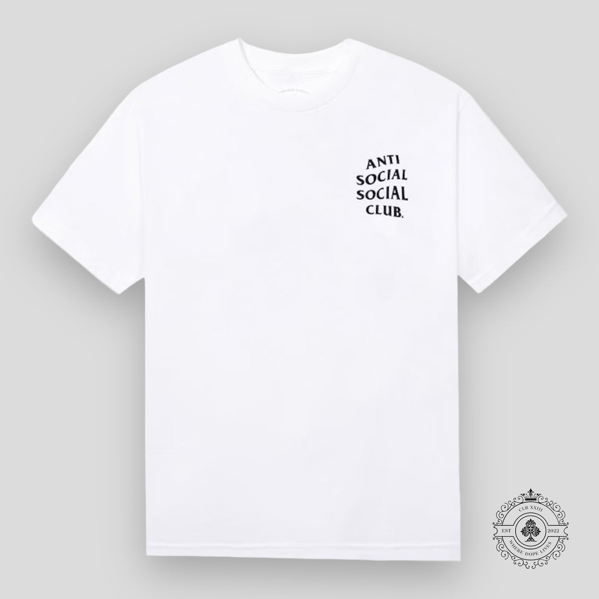 Anti Social Social Club Mind Game Tee in White