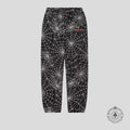 Sp5der Embroidered AOP Sweatpants Black