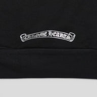 Chrome Hearts 1988 Vertical Logo Hoodie in Black/Silver