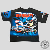 Dale Earnhardt Man Made Thunder Vintage Tee in Black