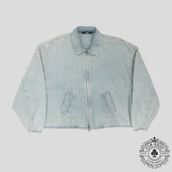Fear of God Essential Denim Jacket in Light Wash