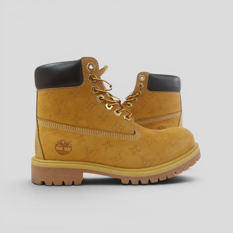 Louis Vuitton 6 Inch Timberland Boot in Wheat