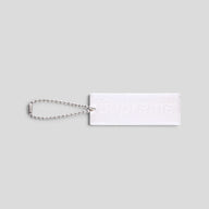 Supreme Reflective Keychain in Clear