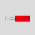 Supreme Reflective Keychain in Red