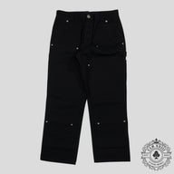 Chrome Hearts Double Knee Carpenter Pants in Black
