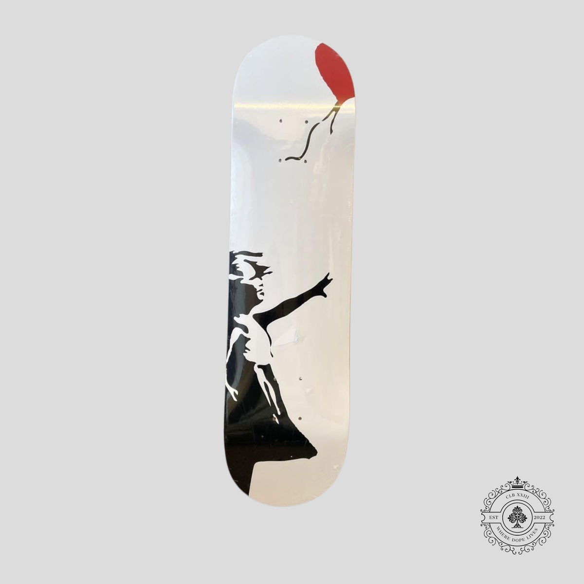 Banksy Girl With Balloon Skate Deck