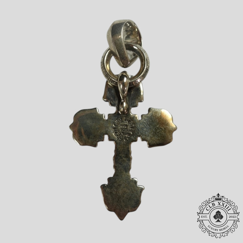 Chrome Hearts Filigree Cross Pendant in Silver