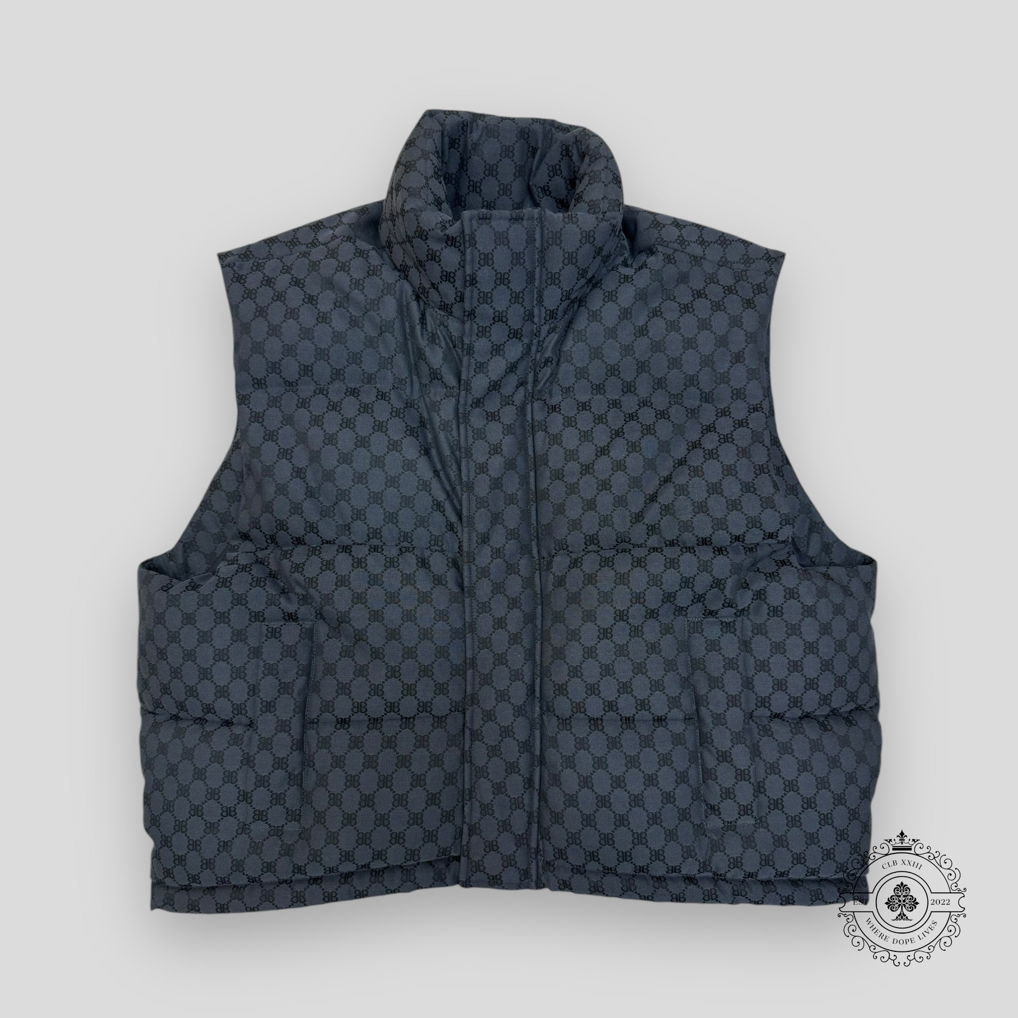 Gucci X Balenciaga The Hacket Vest in Black