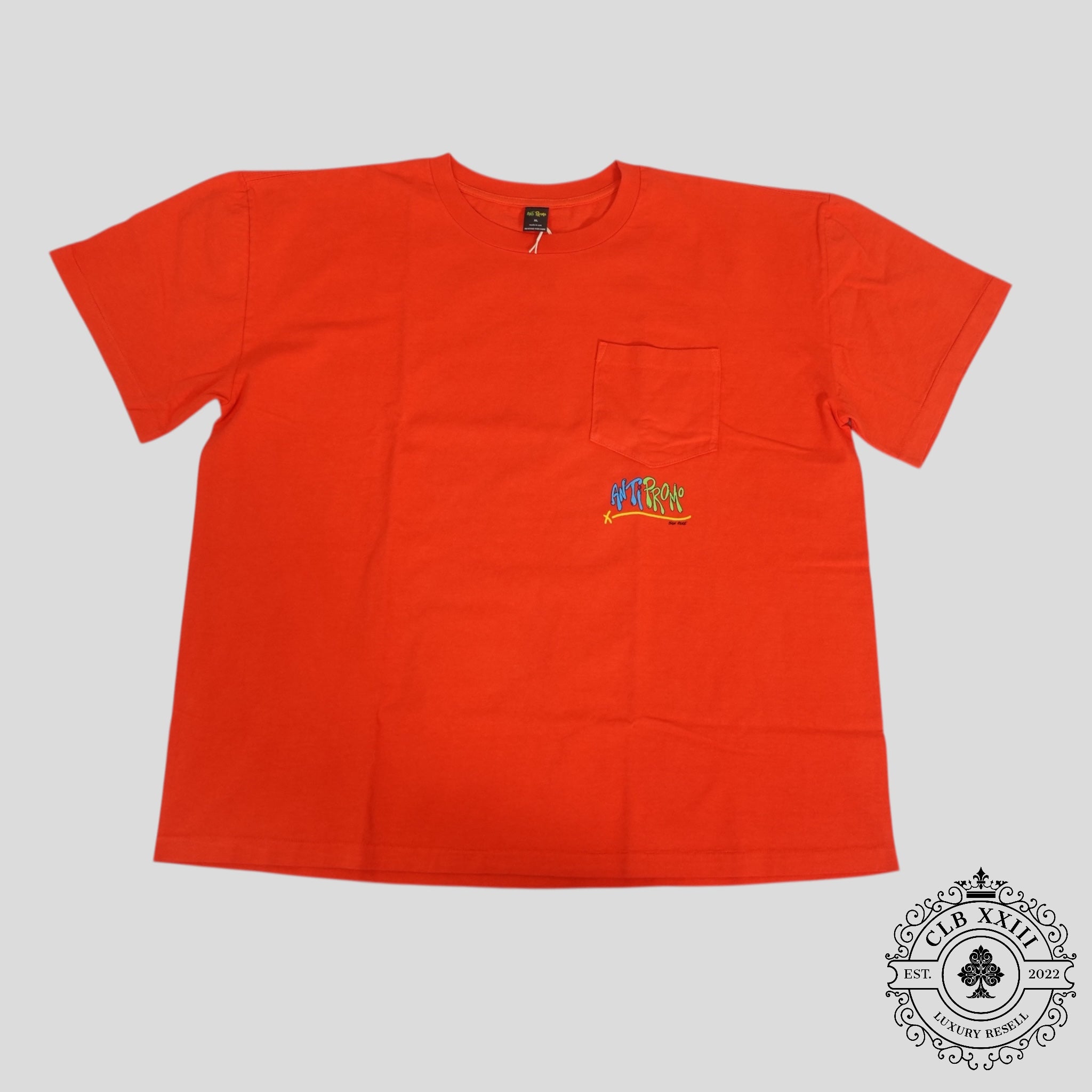 Anti Promo Matty Boy Tee in Red