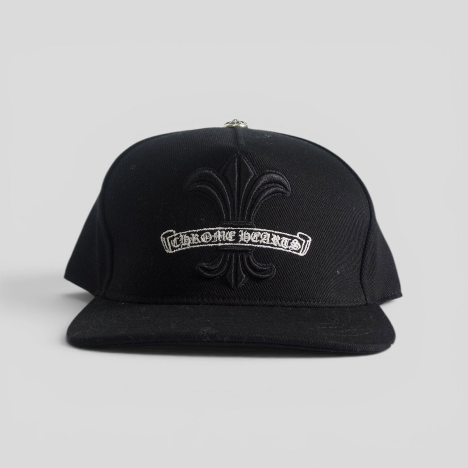 Chrome Hearts Fleur Hat in Black