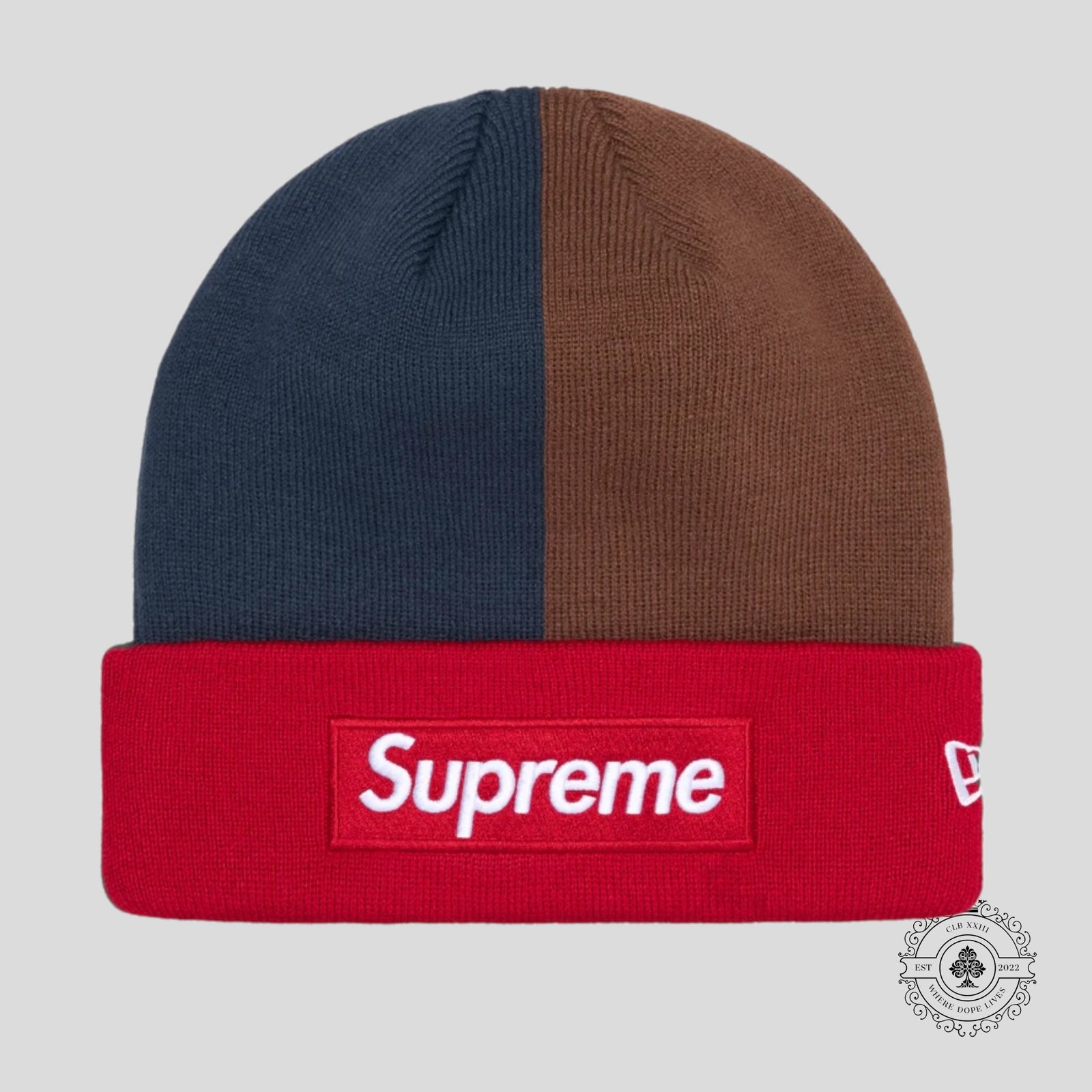 Supreme New Era Box Logo Beanie FW24 Multicolor