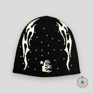 Hellstar Flame Beanie in Black
