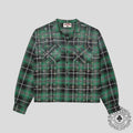 Vale Forever Grinch Gems Flannel in Green