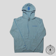 Chrome Hearts Art Basel Vine Dagger Hoodie in Baby Blue