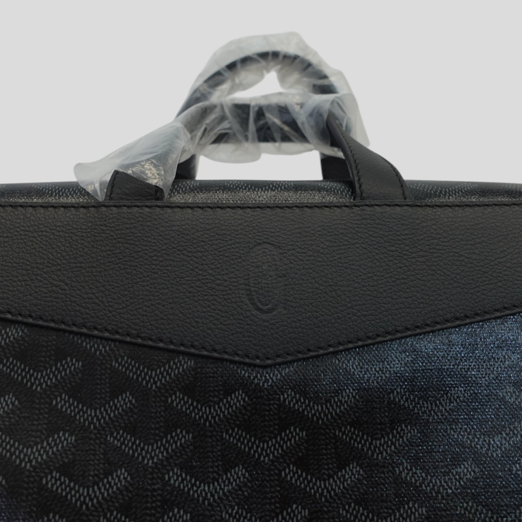 Goyard Jet Black Cisalpin Backpack