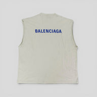 Balenciaga Cutoff Shirt in Slate