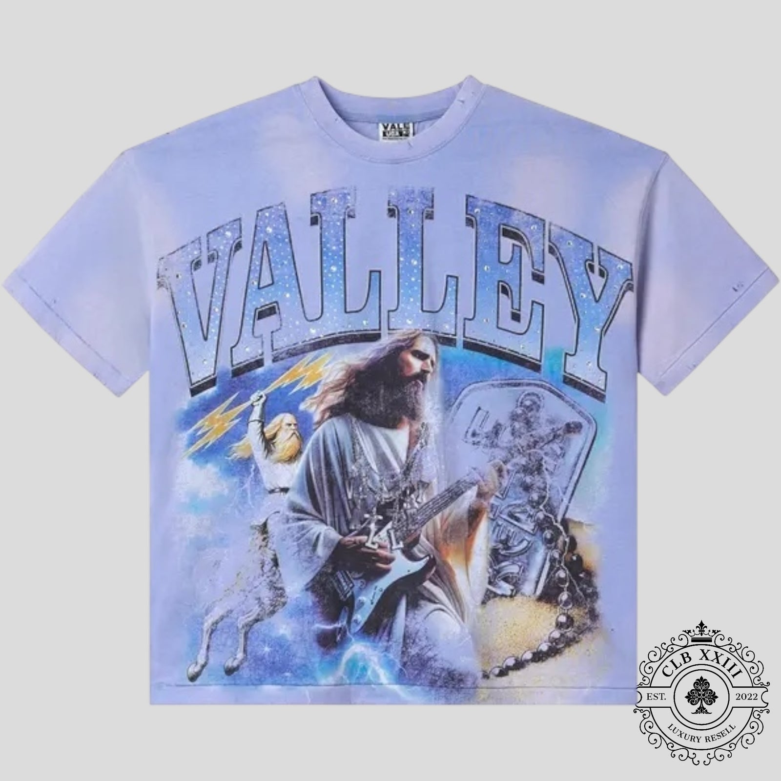 Vale Holy Metal Tee in Violet