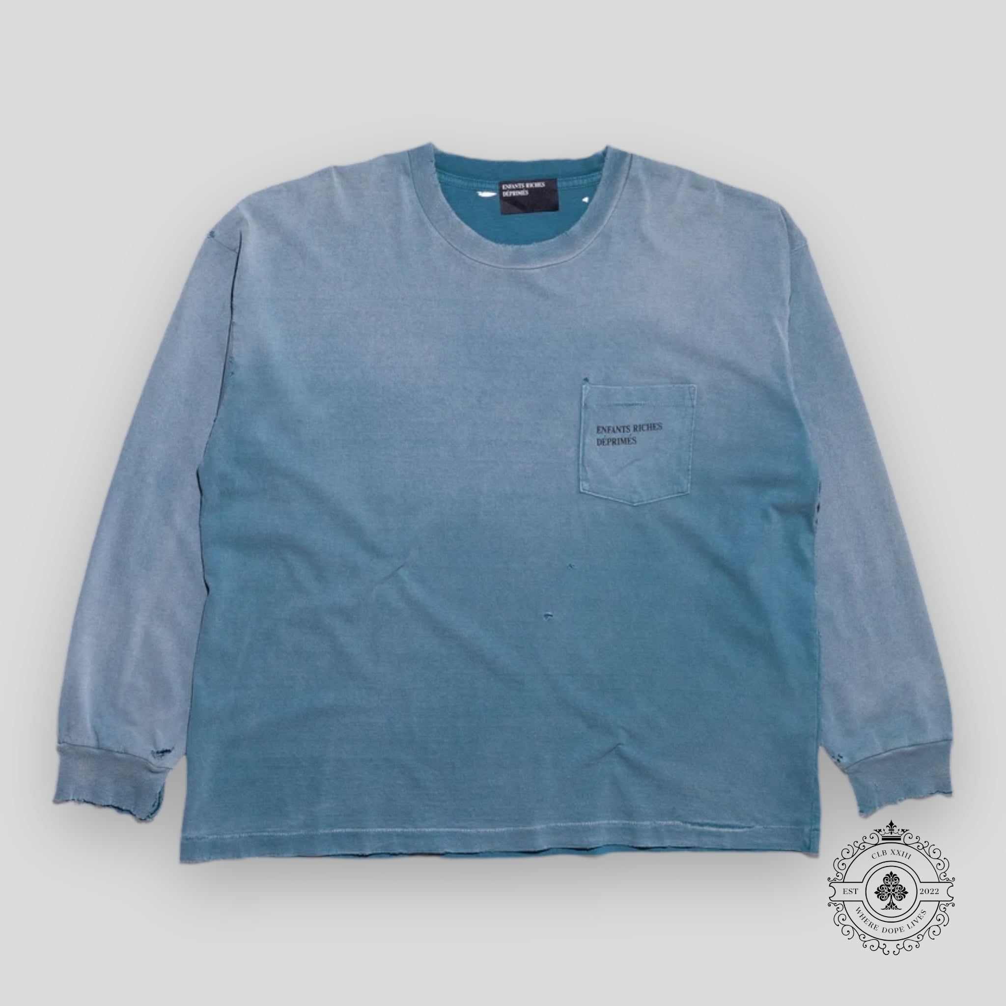 Enfants Riches Déprimés Logo LS Pocket T-Shirt