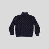 Louis Vuitton Monogram Fleece Jacket in Navy Blue