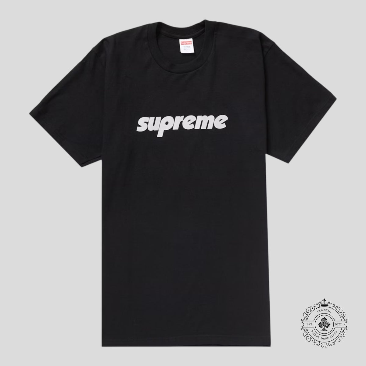 Supreme Pinline Tee in Black