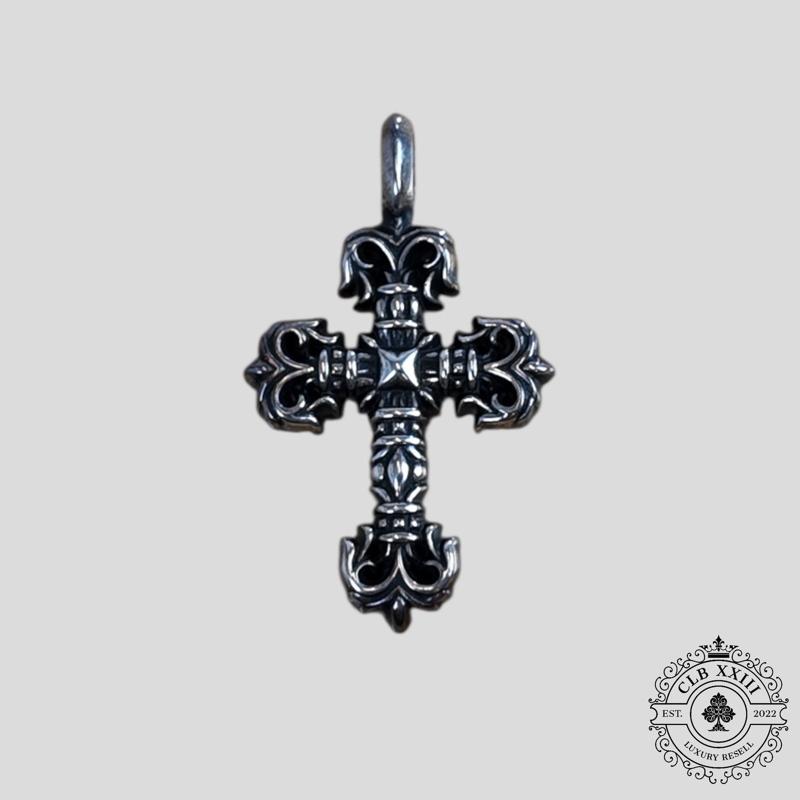 Chrome Hearts Tiny Filigree Cross Pendant
