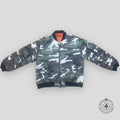 Raf Simons Riot Riot Riot Jacket in Snow Camo