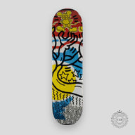 DIAMOND SUPPLY CO. X DISNEY X KEITH HARING HANDS BY MICKEY SKATEBOARD SET