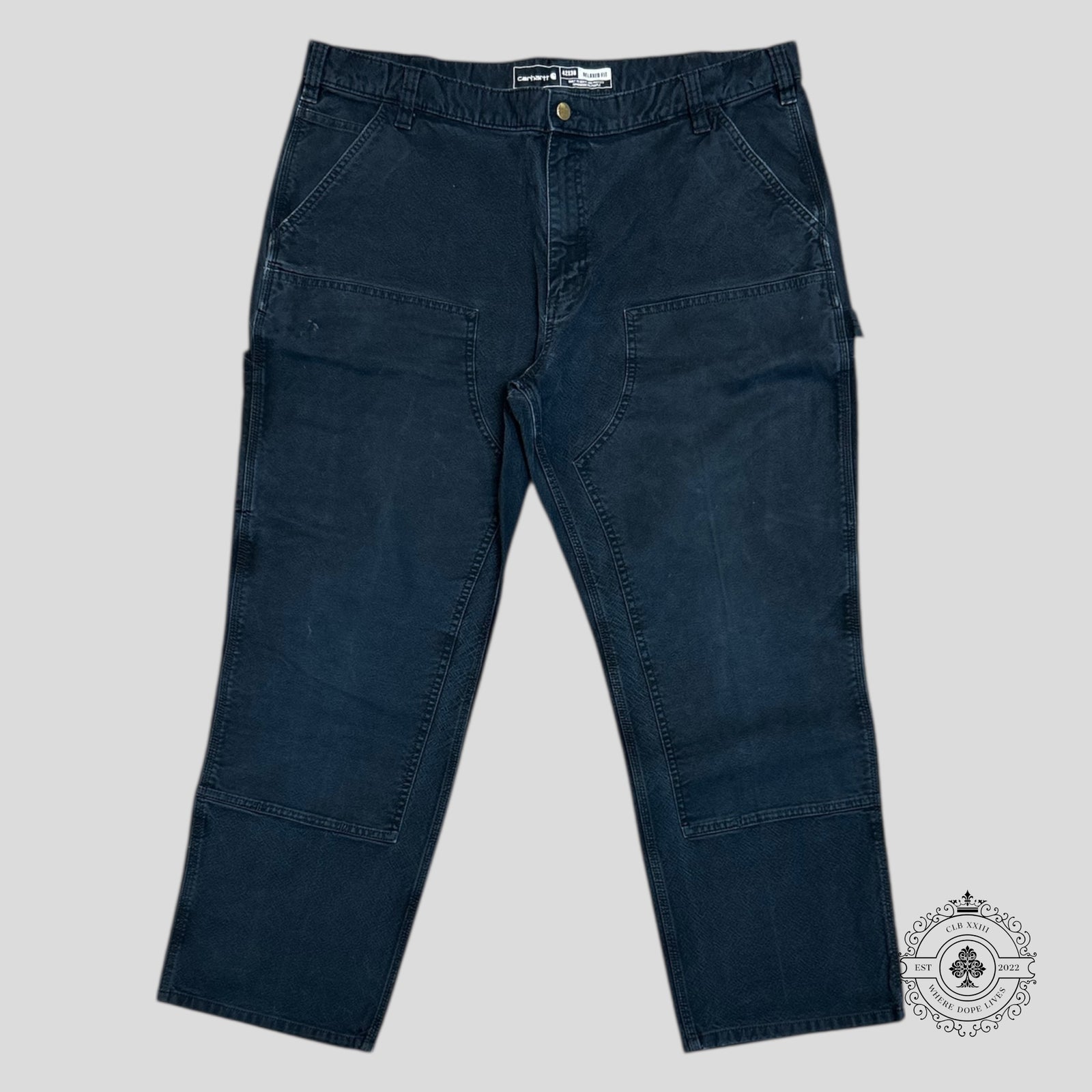 Carhartt Double Knee Carpenter Pants in Black