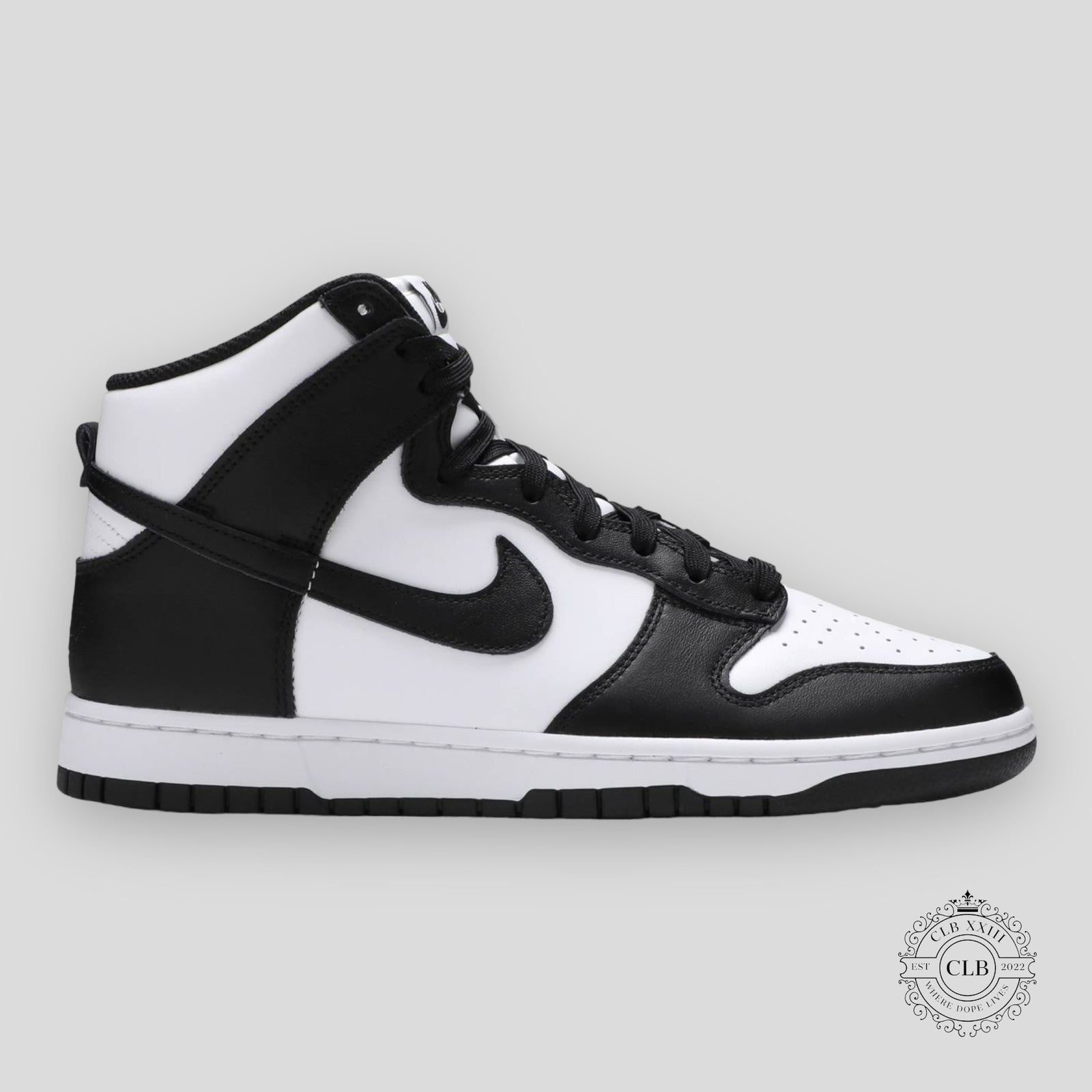 Nike Dunk High Black & White