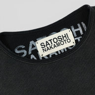 Satoshi Nakamoto Thermal Shirt in Black