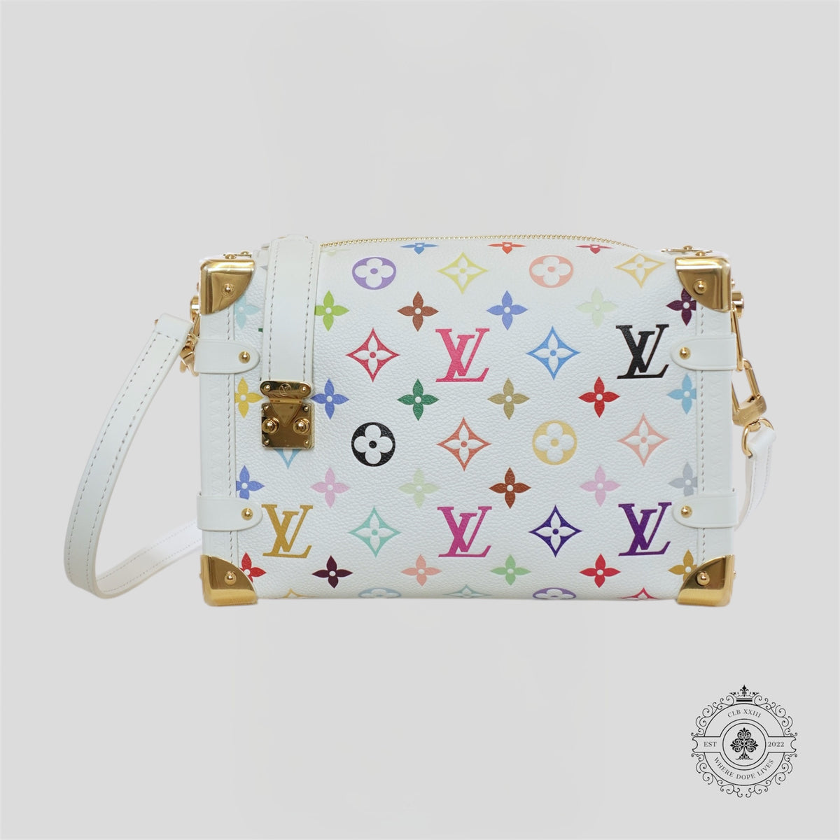 Louis Vuitton X Takashi Murakami Side Trunk MM