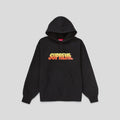 Supreme Gradient Hooded Sweatshirt in Black