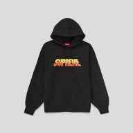 Supreme Gradient Hooded Sweatshirt in Black