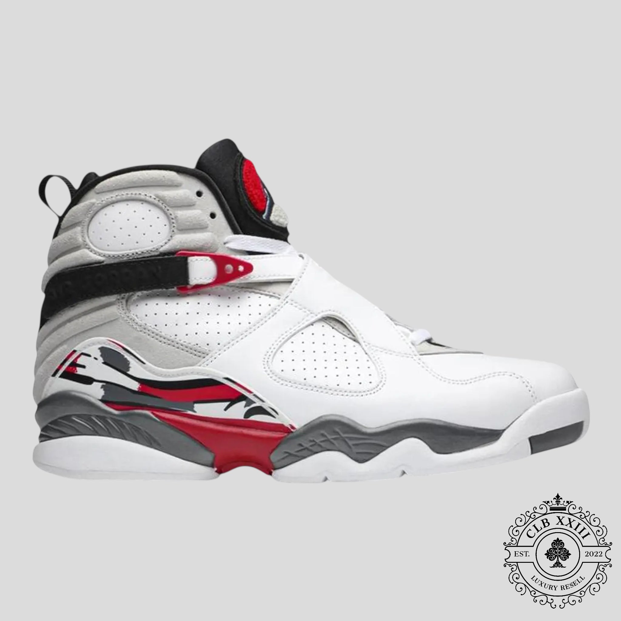 Air Jordan 8 Retro White True Red (2025) "Bugs Bunny"