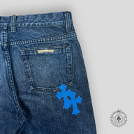 Chrome Hearts Fleur Knee Jeans