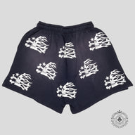 Hellstar Skull Shorts in Black