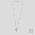 Chrome Hearts Silicone Cross Necklace in Clear