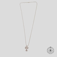 Chrome Hearts Silicone Cross Necklace in Clear