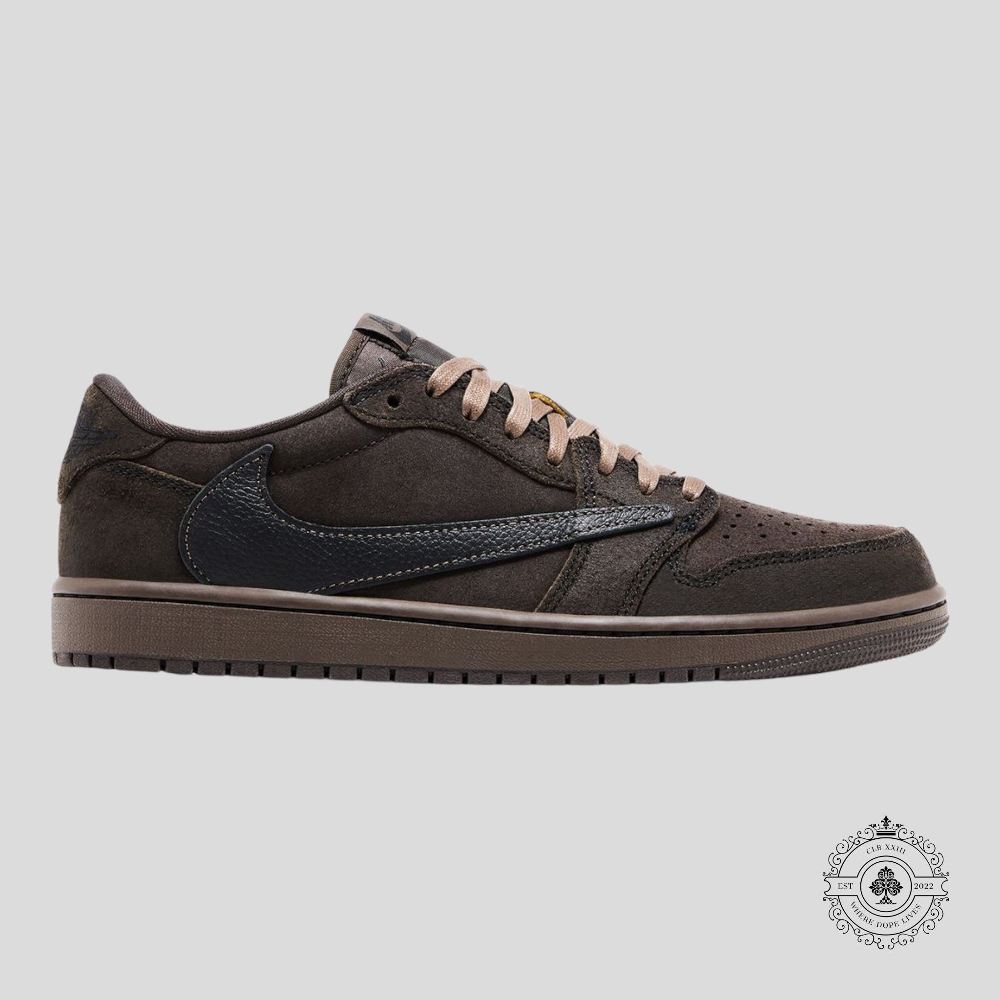 Air Jordan 1 Retro Low OG SP Travis Scott Velvet Brown