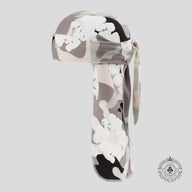Denim Tears Camo Cotton Wreath Durag in Snow