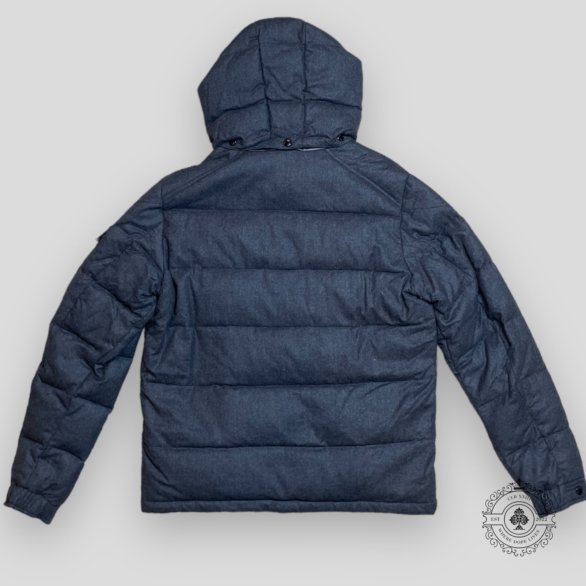 Moncler Down Coat in Black
