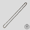 Chrome Hearts Paper Chain Necklace 20" in Silver
