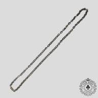 Chrome Hearts Paper Chain Necklace 20" in Silver