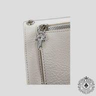 Chrome Hearts Long Wave Wallet in White