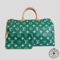 Louis Vuitton Speedy P9 Bandoulière 50 in Green