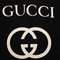 Gucci Interlocking G Oversized Hoodie in Black